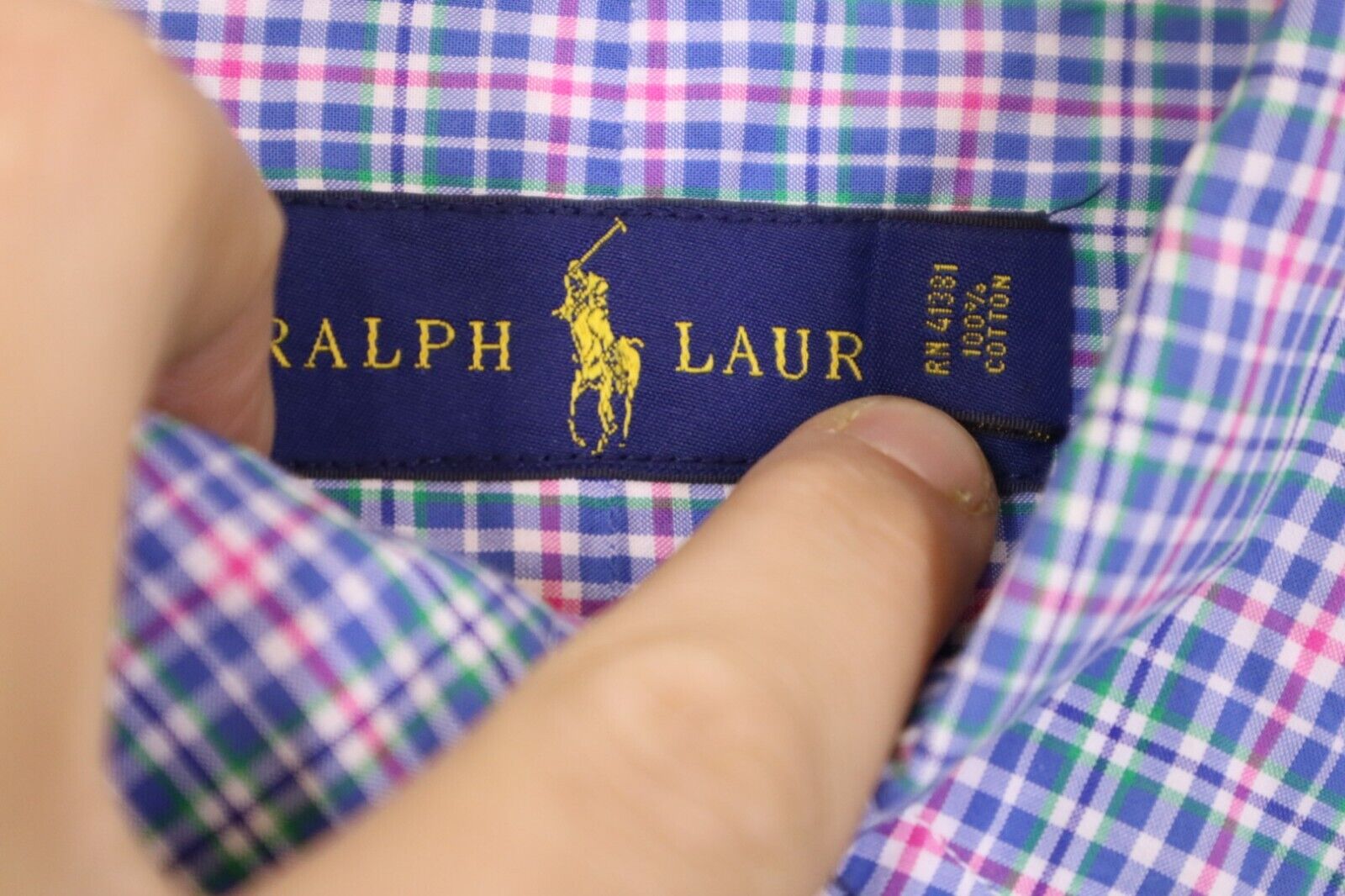 RALPH LAUREN -  CAMICIA UOMO MAN SHIRT TG.M SIZE M 