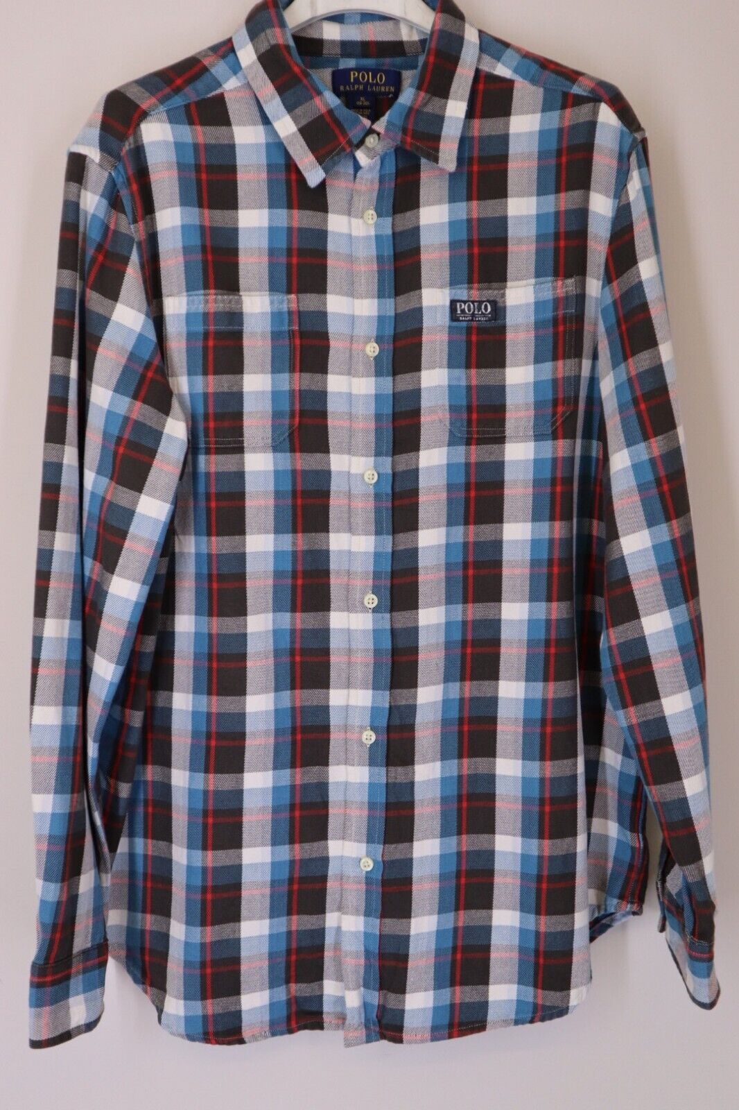 RALPH LAUREN CAMICIA UOMO MAN SHIRT TG.XL AGE 18-20