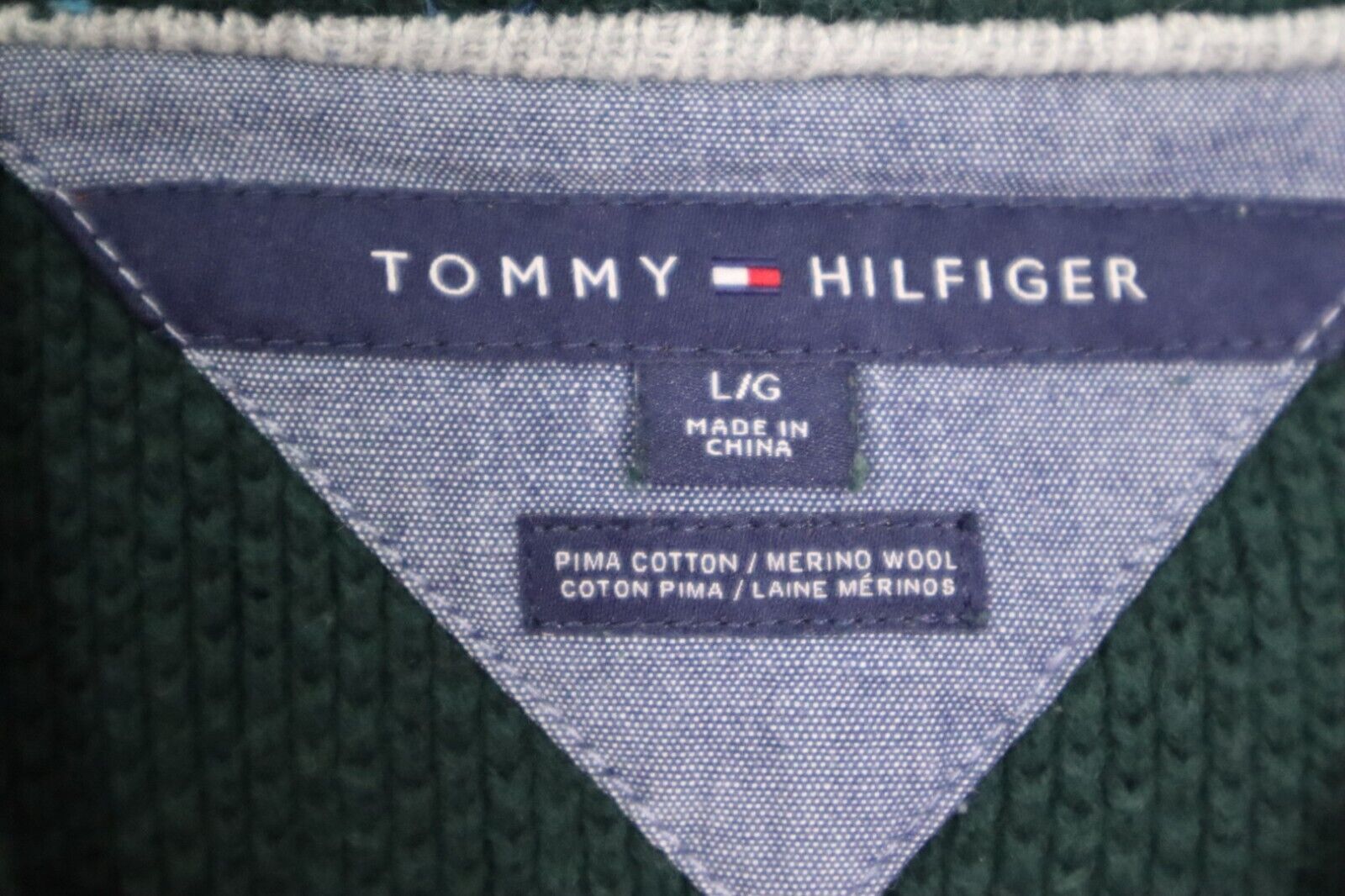 TOMMY HILFIGER - UOMO MAN FELPA TG L