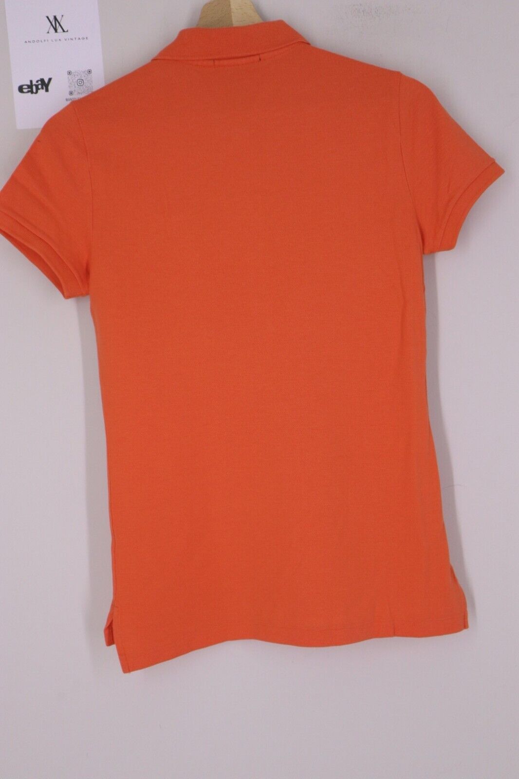 Ralph Lauren - Polo T-Shirt Donna Cotone Woman Logo TG M SIZE M Manica Corta