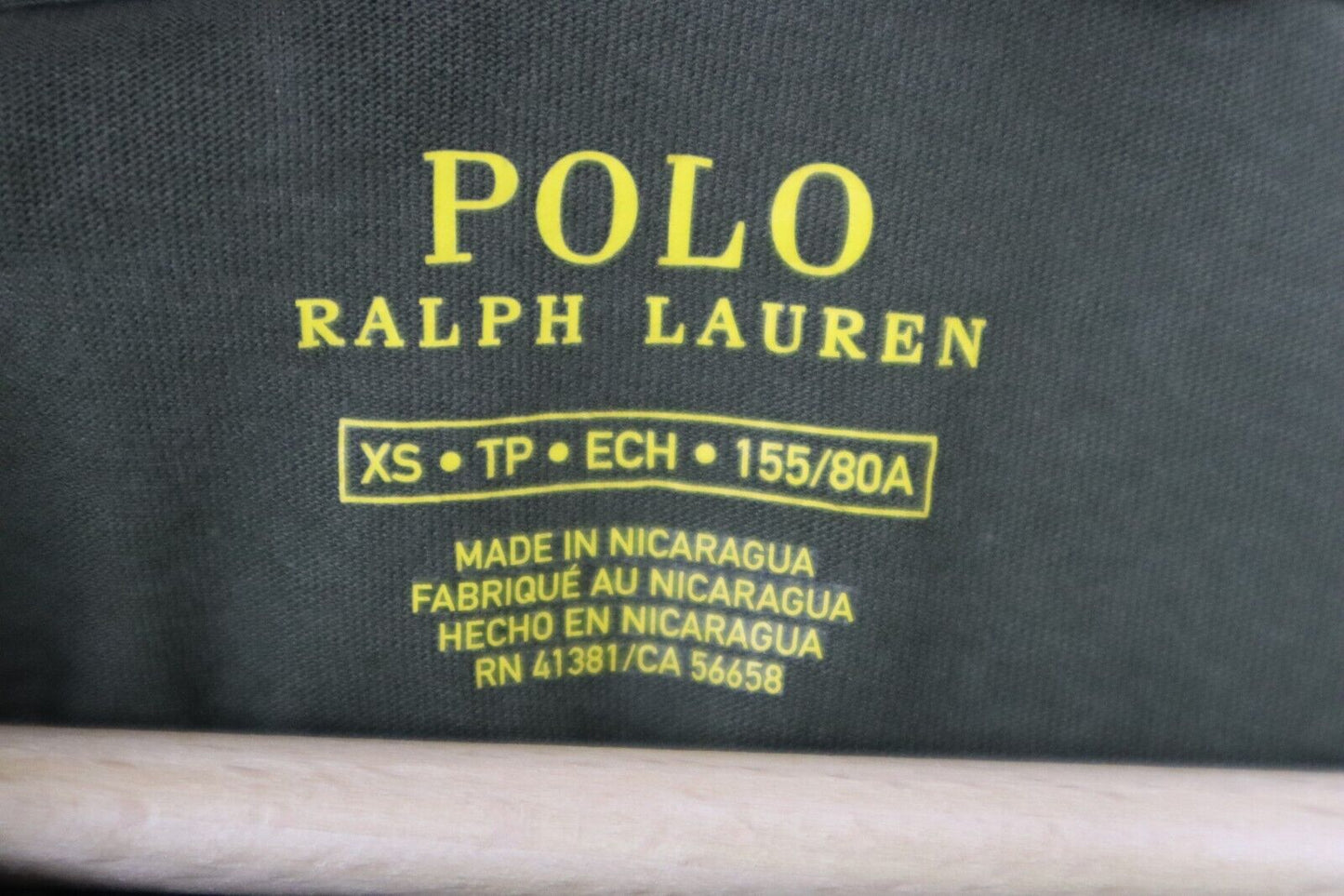 Ralph Lauren - T-Shirt Donna Cotone Woman Logo TG XS SIZE XS Manica Corta