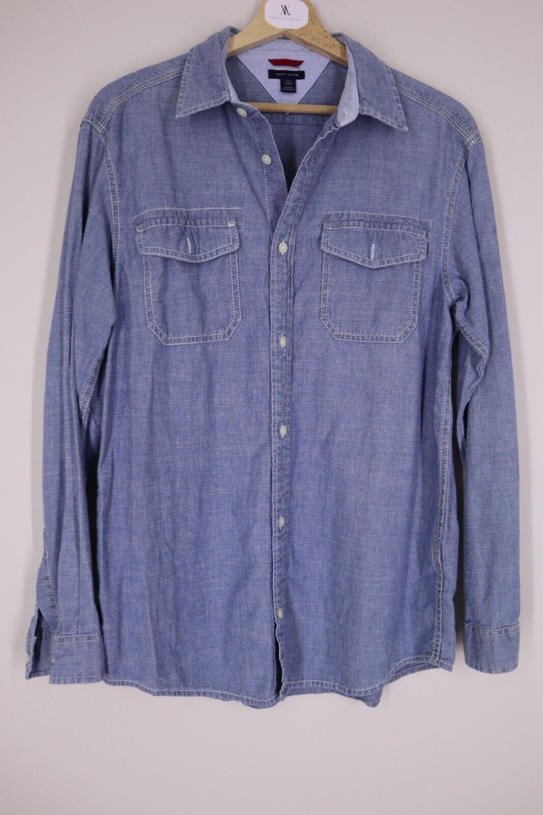 Tommy Hilfiger - CAMICIA UOMO MAN SHIRT LIKE JEANS SIZE XL TG. XL AGE 20