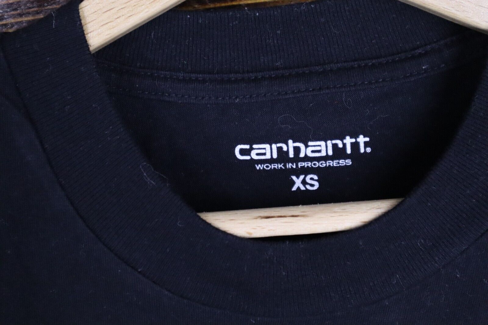 T-SHIRT Carhartt TG XS Uomo  COLORE  NERO Logo t-shirt casual modern