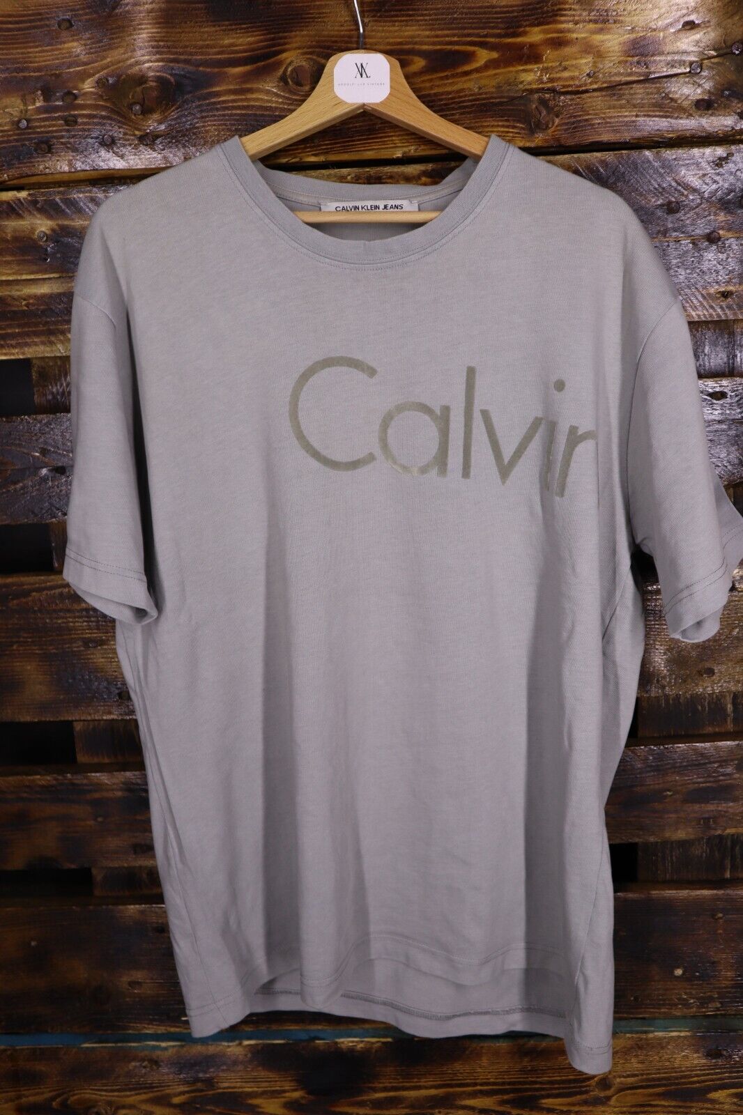 CALVIN KLEIN MAGLIETTA T-SHIRT TG L GIROCOLLO UOMO MAGLIA COTONE