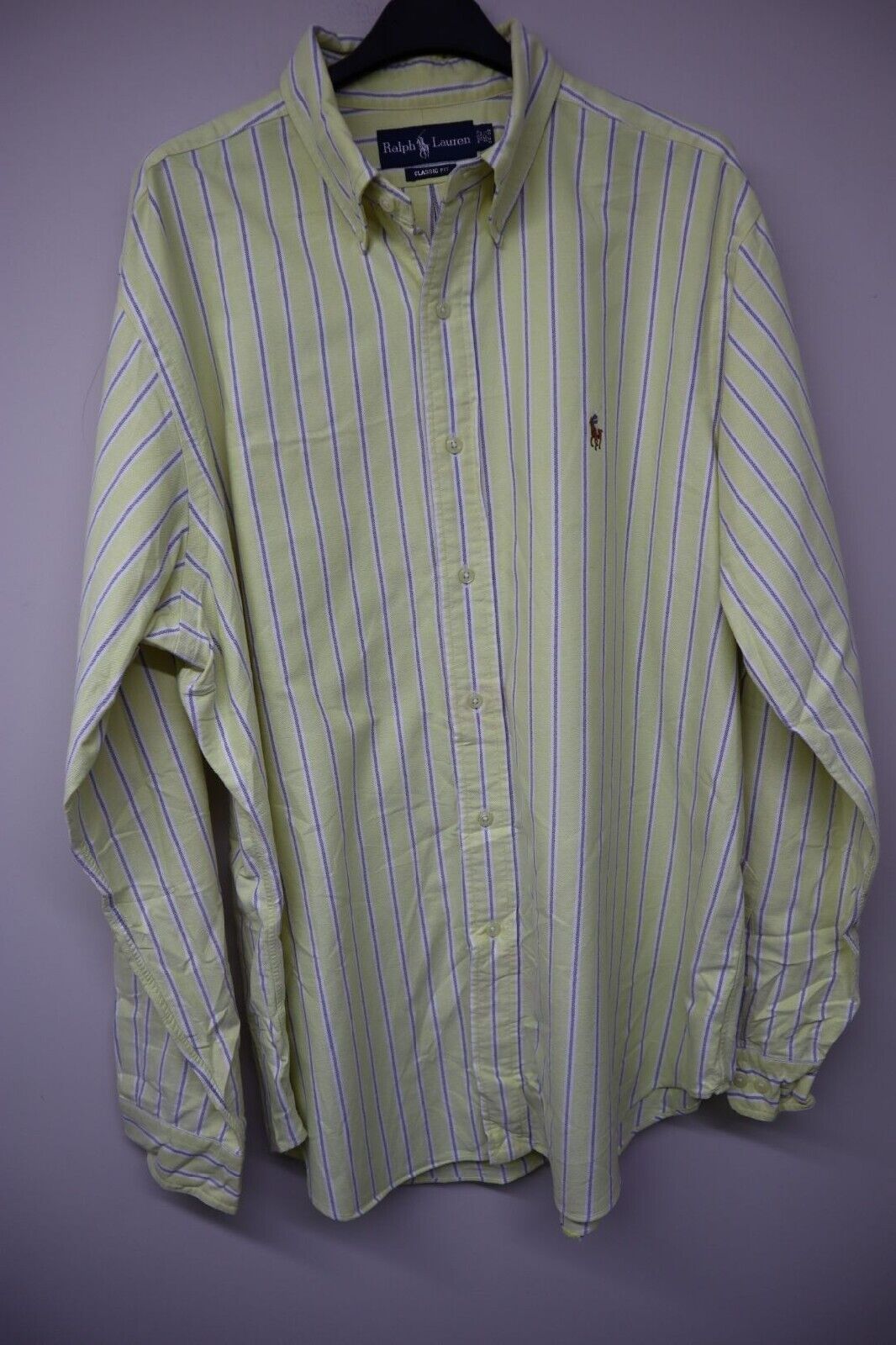 RALPH LAUREN CAMICIA UOMO MAN SHIRT TG.16,5