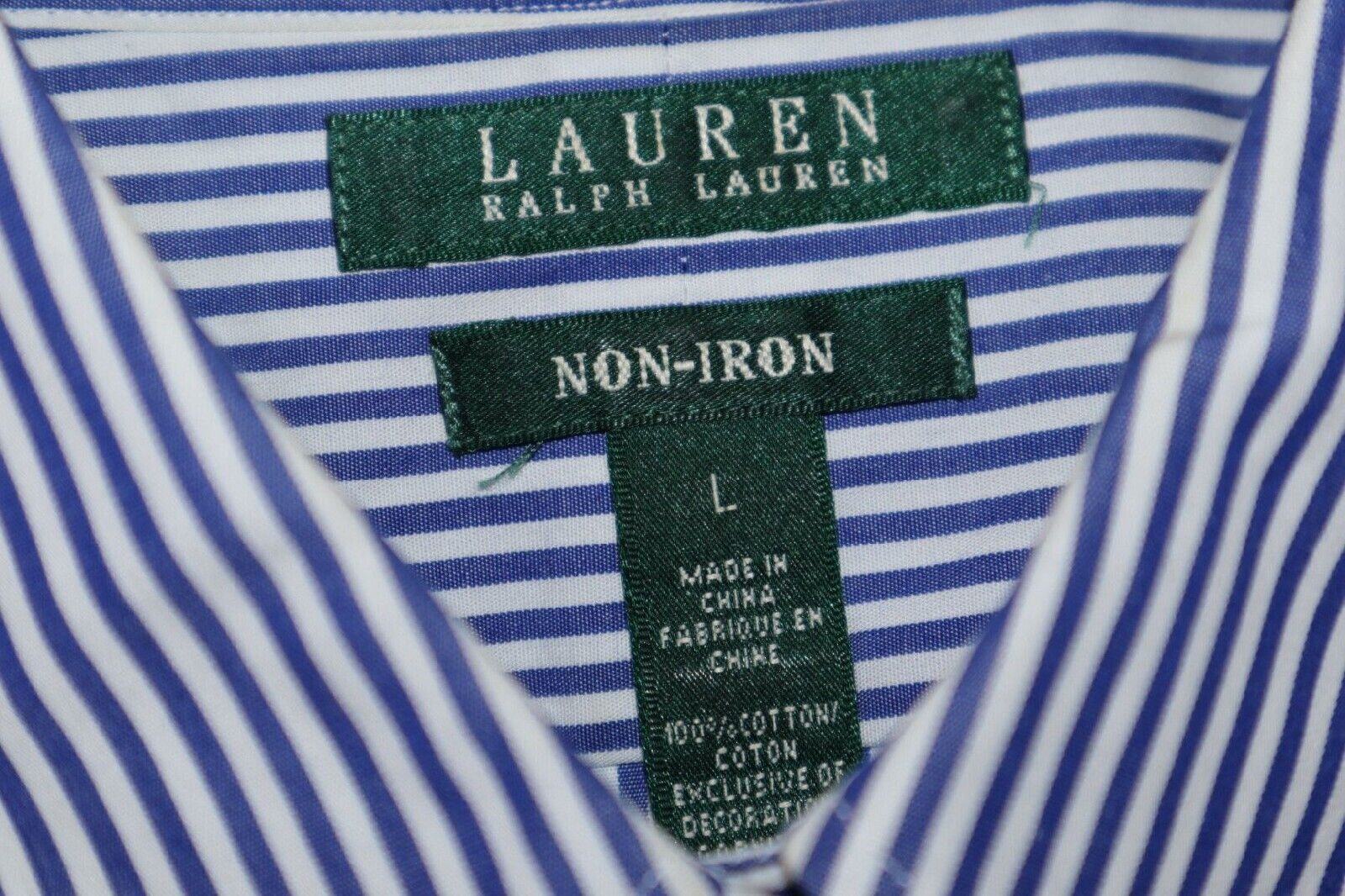 RALPHLAUREN CAMICIA DONNA WOMAN SHIRT TG L SIZE L