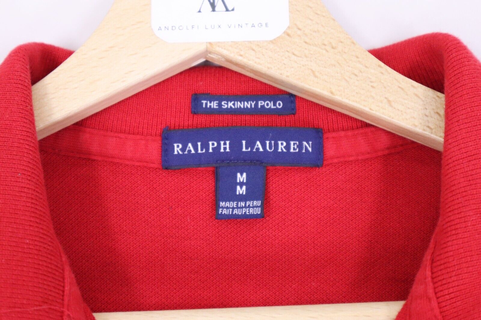 Ralph Lauren - T-Shirt POLO Donna Cotone Woman Logo TG M SIZE M