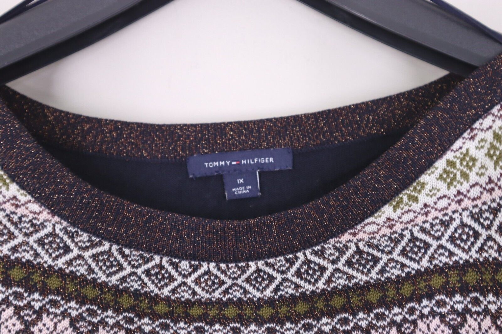 Tommy Hilfiger - Maglione Donna Woman Maglioncino Pullover TG XL SIZE XL