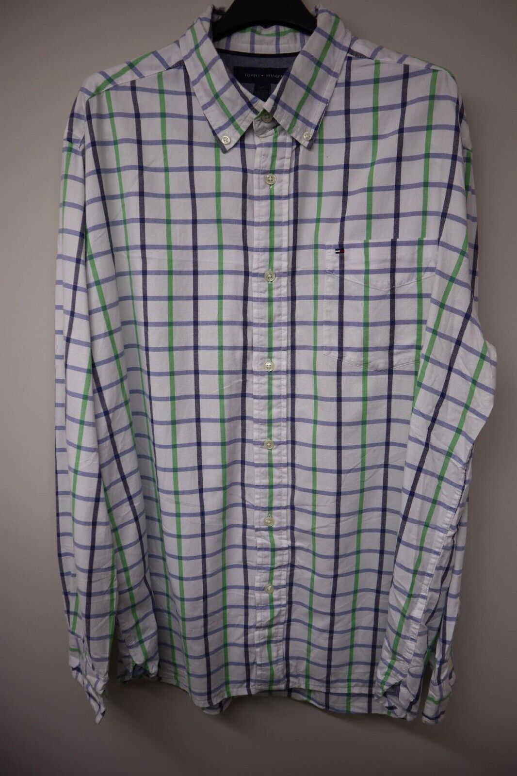 TOMMY HILFIGER CAMICIA UOMO MAN SHIRT TG.L