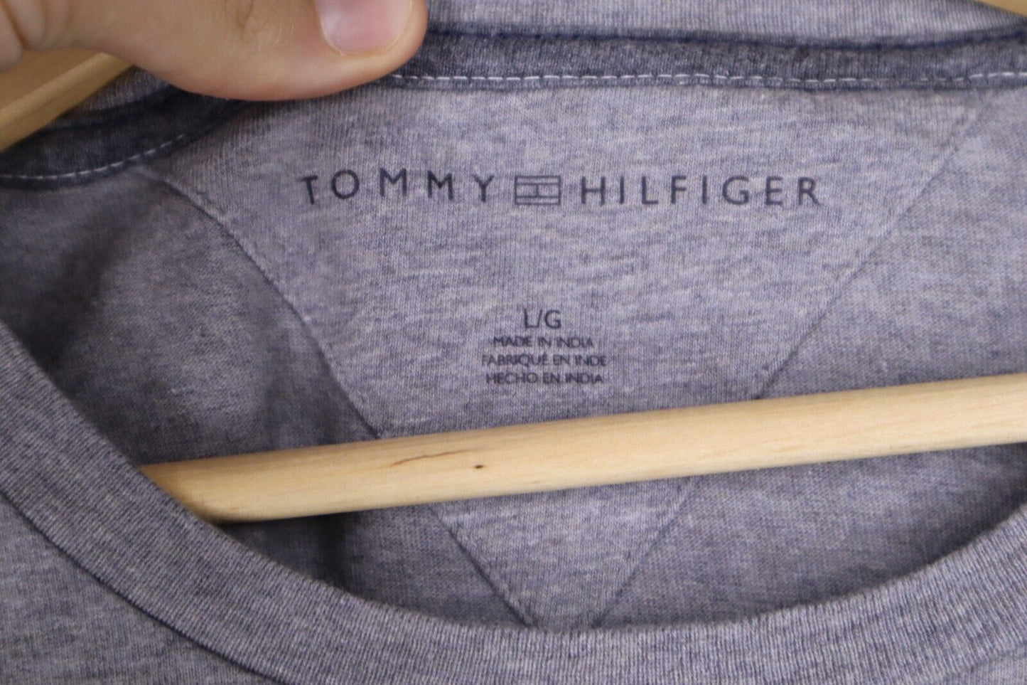 Tommy Hilfiger T-Shirt TG L COLORE GRIGIO