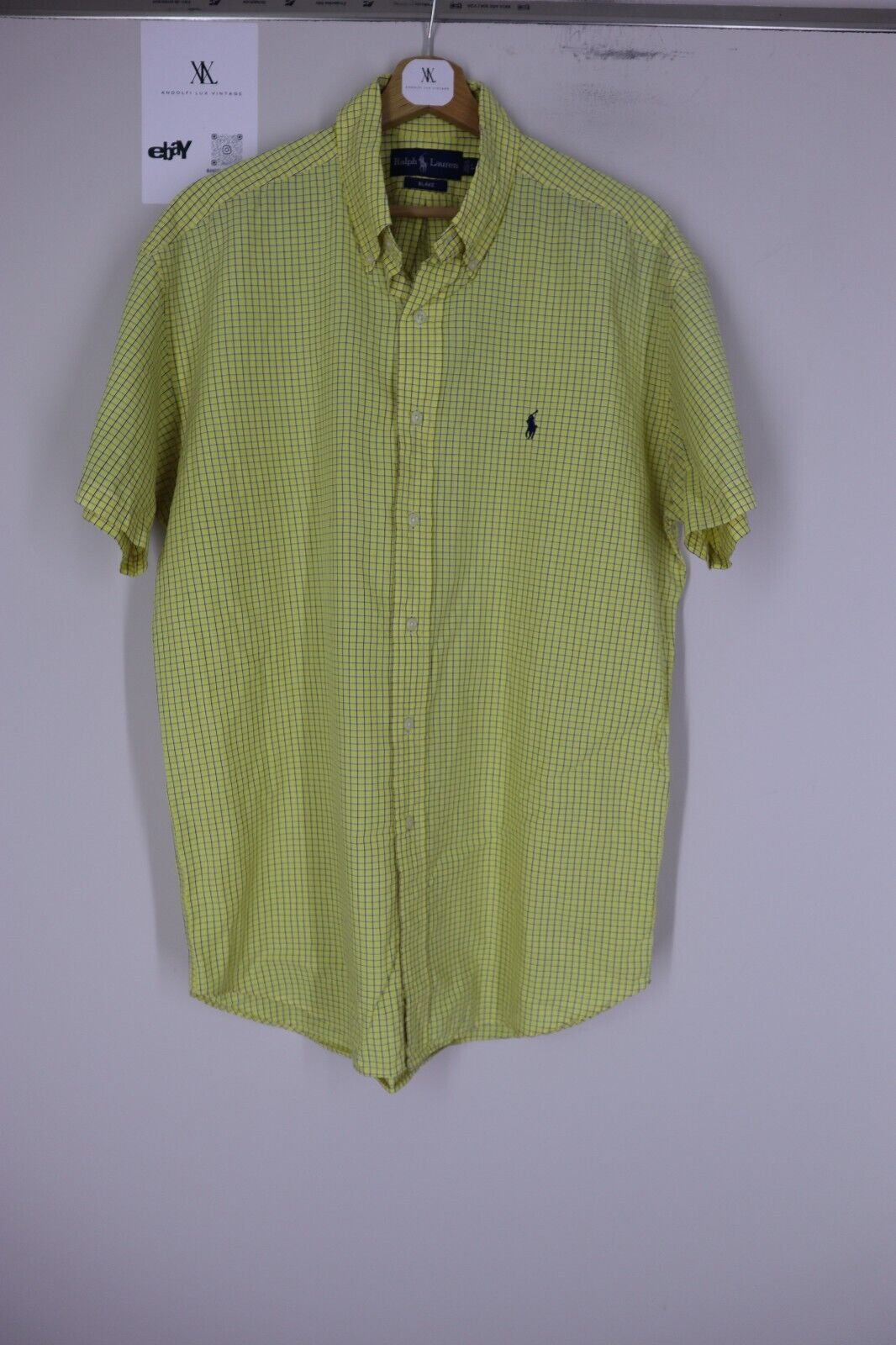 RALPH LAUREN CAMICIA UOMO MAN SHIRT TG.L