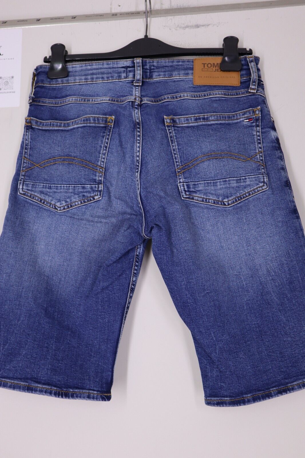 Tommy Hilfiger - Uomo Jeans TG 44 IT SIZE 30 Pants Shorts Logo Pantalone Man