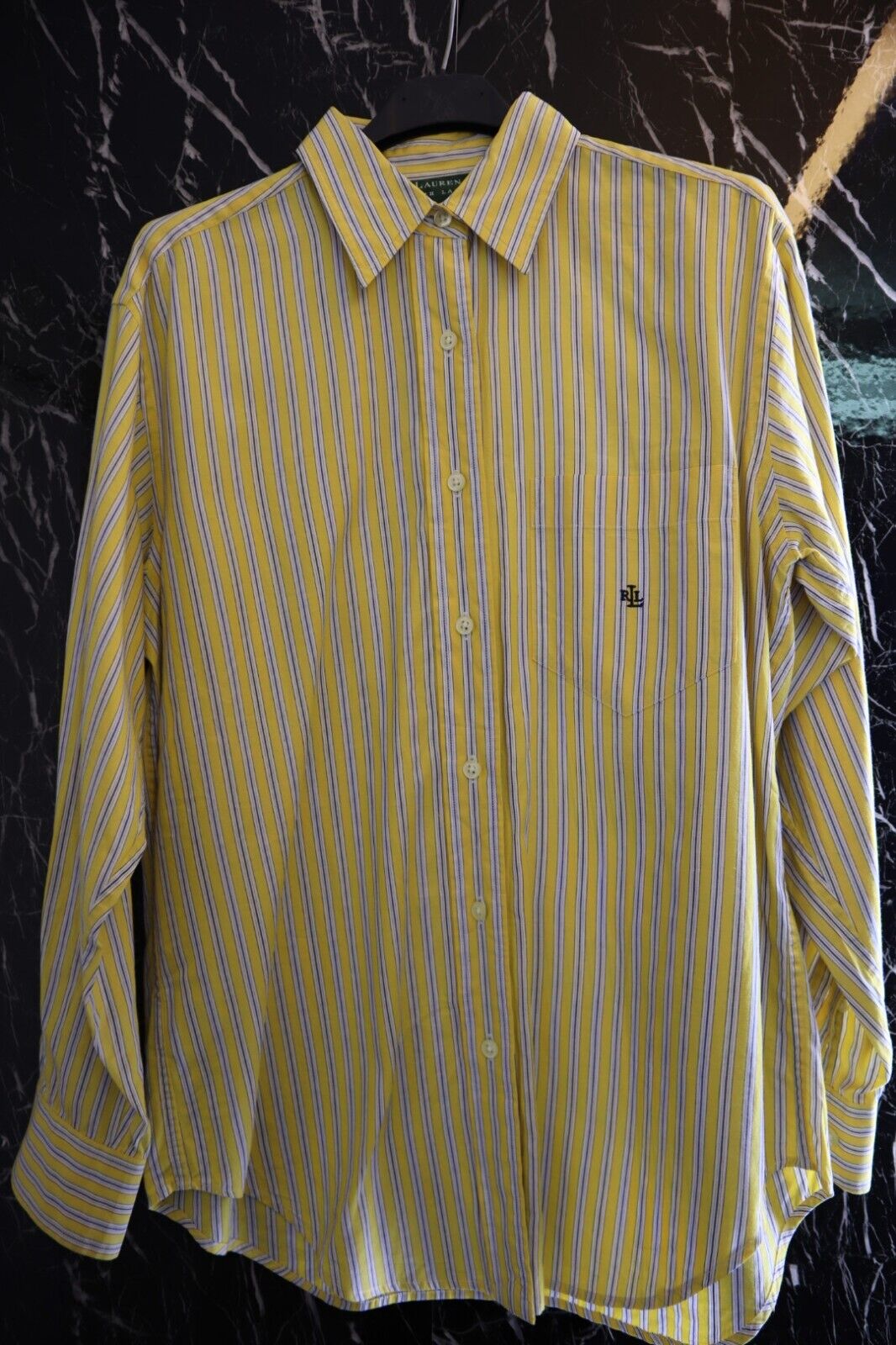 RALPH LAUREN - CAMICIA DONNA TG S SIZE 6 WOMAN CASUAL OXFORD SHIRT