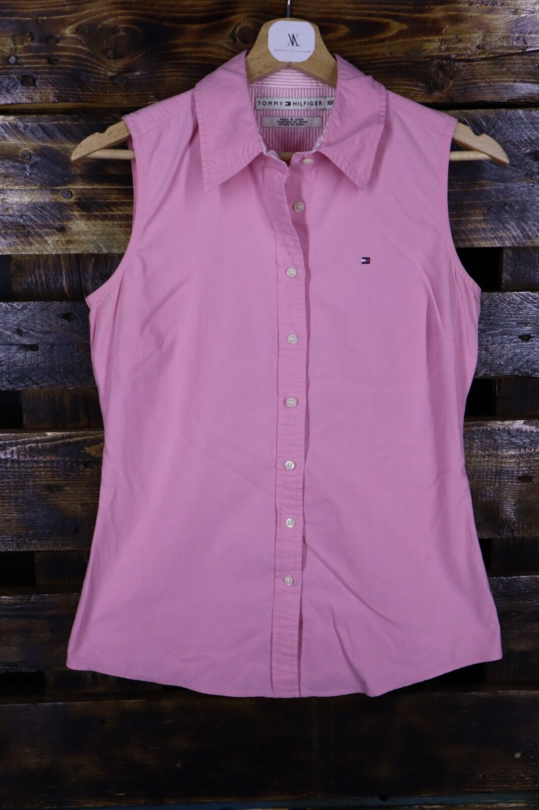 TOMMY HILFIGER CAMICIA DONNA WOMAN SHIRT TG XS SIZE XS