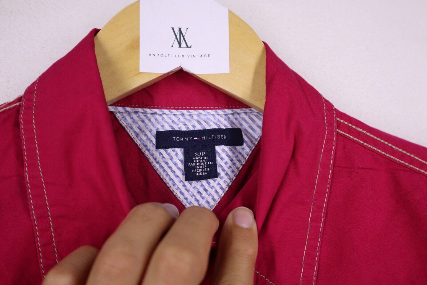 TOMMY HILFIGER CAMICIA DONNA WOMAN SHIRT TG S SIZE S