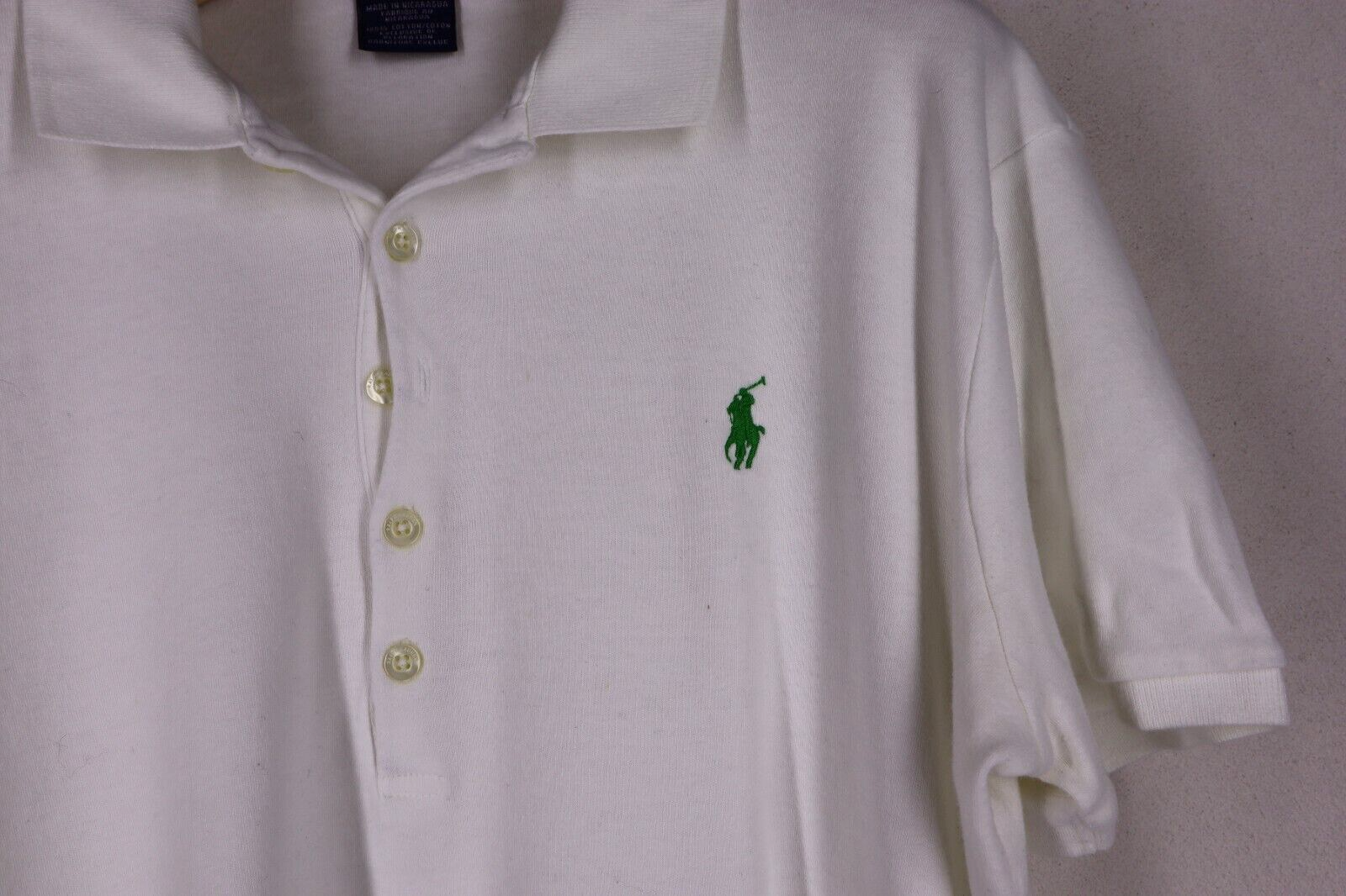 Ralph Lauren - T-Shirt POLO Donna Cotone Woman Logo TG XL SIZE XL SLIM FIT