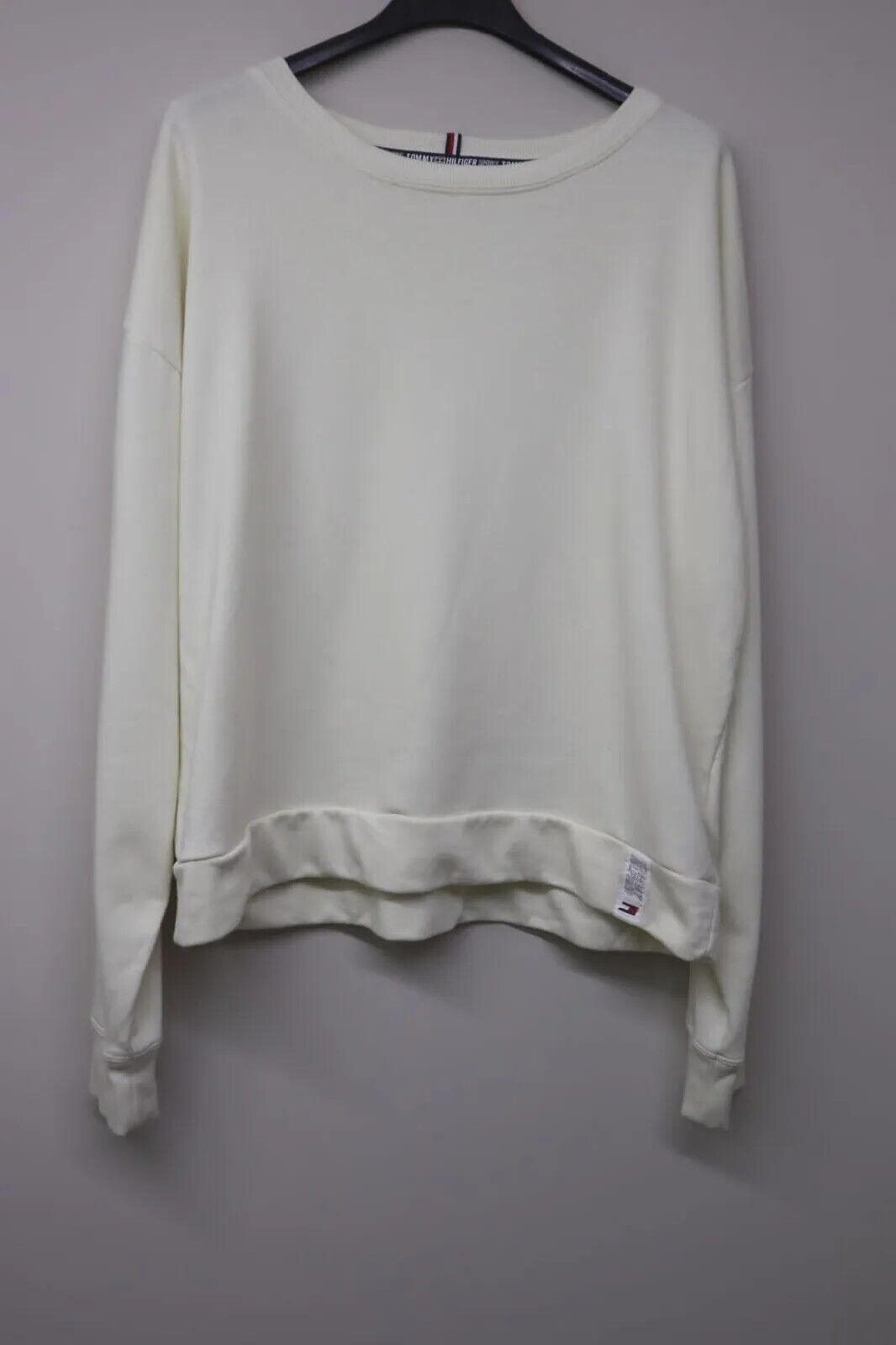 Tommy Hilfiger Maglione Donna Taglia L Maglioncino Cotone Sweater Pullover Pull