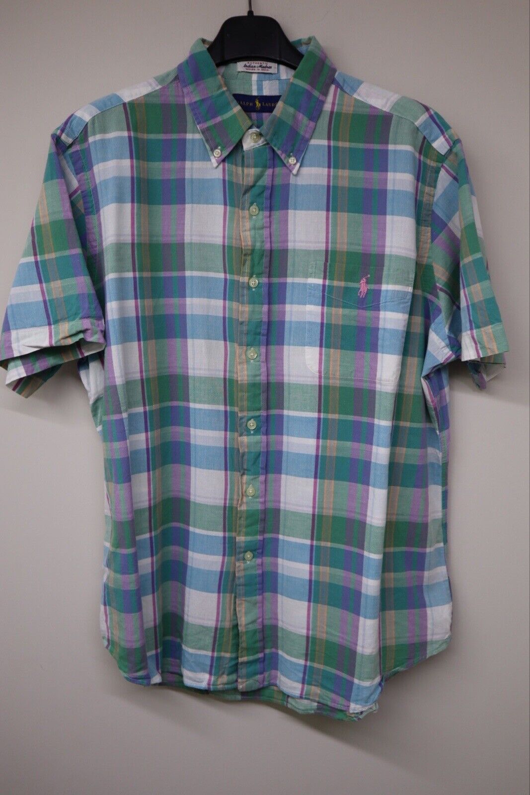 RALPH LAUREN CAMICIA UOMO MAN SHIRT TG.L