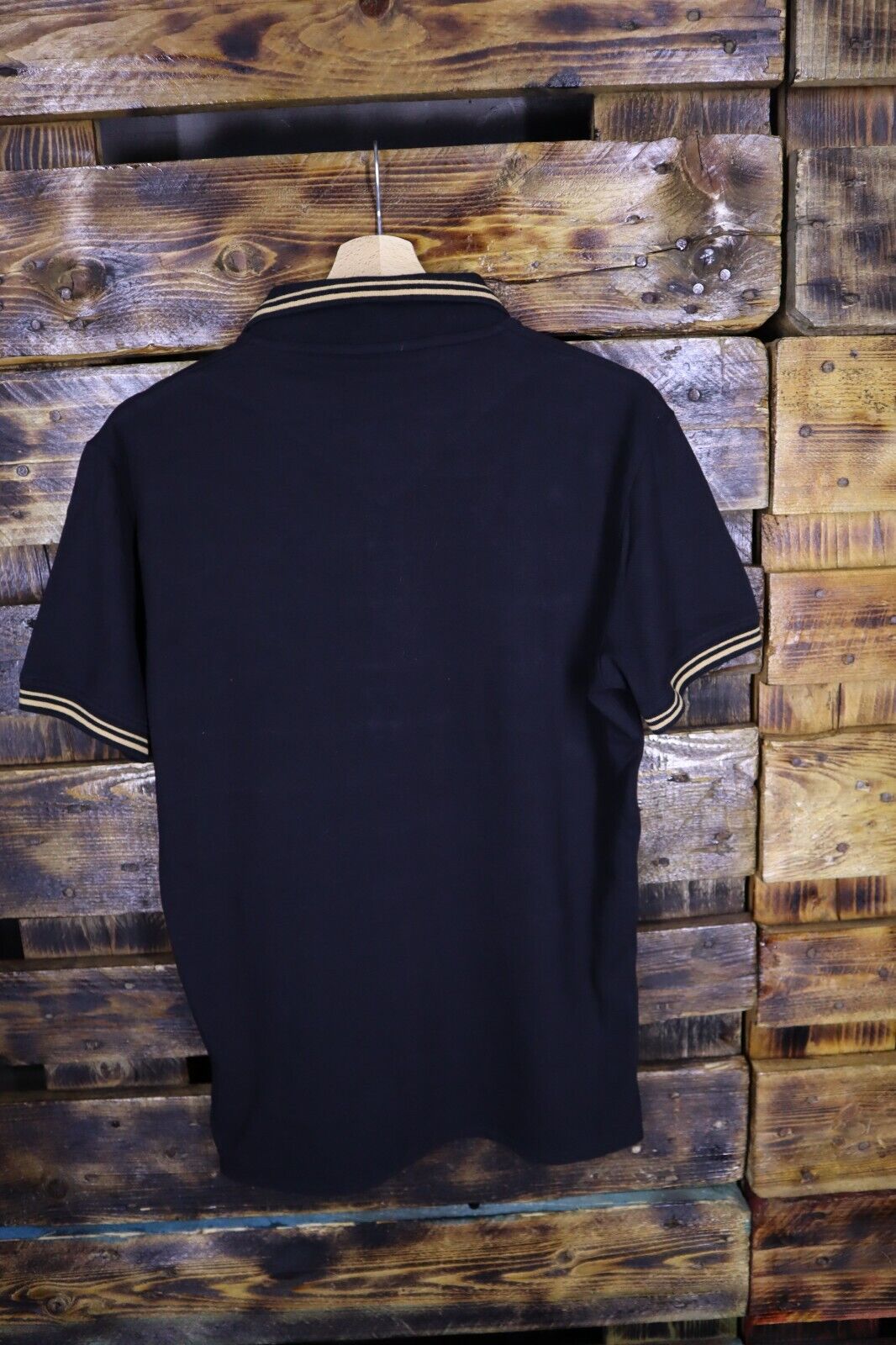 Just Cavalli Polo TG M Maglia Manica Corta T-Shirt in Cotone Nero