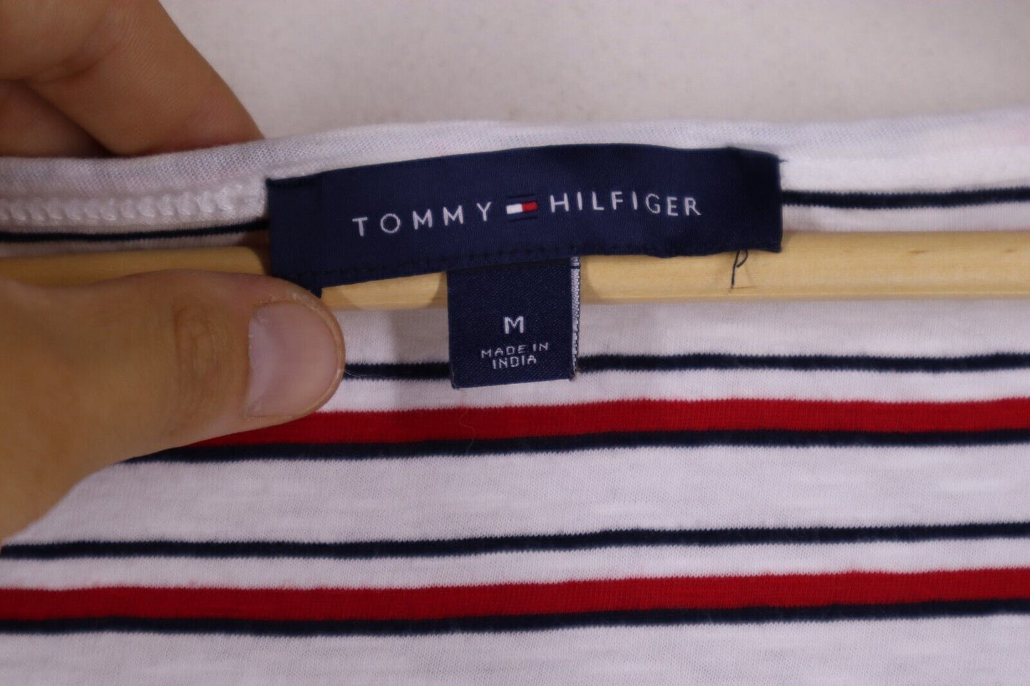 TOMMY HILFIGER T-Shirt Logo donna WOMAN TG M SIZE M con manica corta EXCLUSIVE