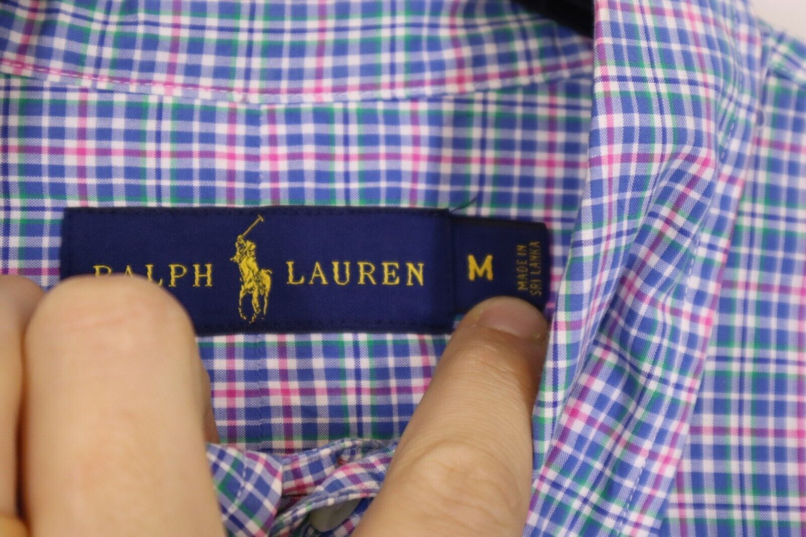 RALPH LAUREN -  CAMICIA UOMO MAN SHIRT TG.M SIZE M 