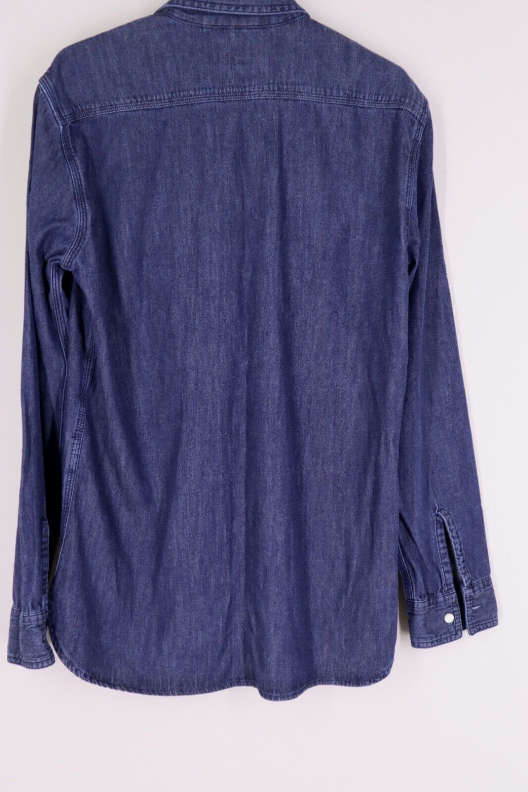 Levis - Camicia Uomo M Comfort Blu Notte Cotone Manica lunga Pre Owned TG.M 