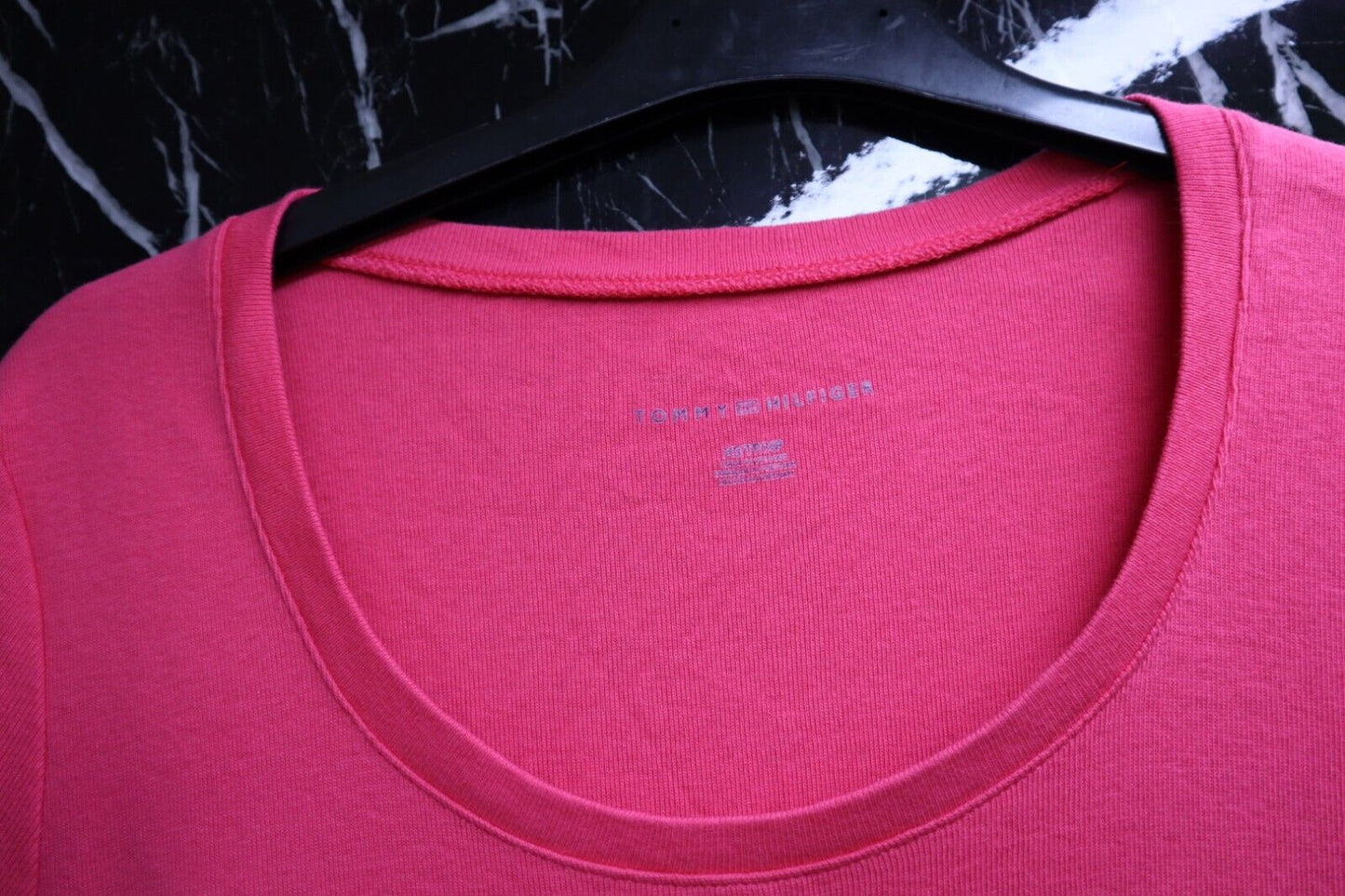 TOMMY HILFIGER T-Shirt Logo maglietta donna WOMAN TG.XS con manica corta