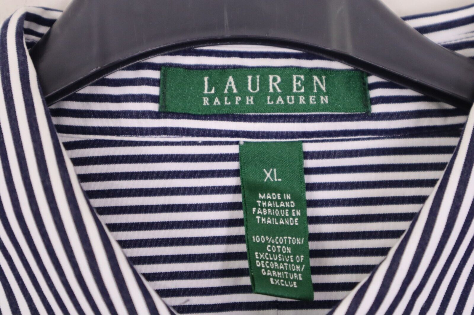 RALPH LAUREN - CAMICIA DONNA TG XL WOMAN CASUAL OXFORD SHIRT