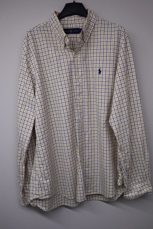 RALPH LAUREN CAMICIA UOMO MAN SHIRT TG.L