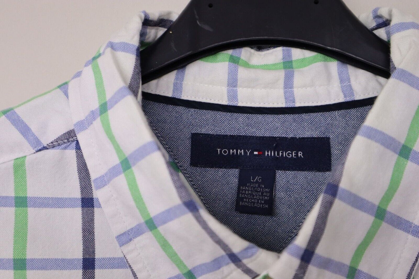 TOMMY HILFIGER CAMICIA UOMO MAN SHIRT TG.L