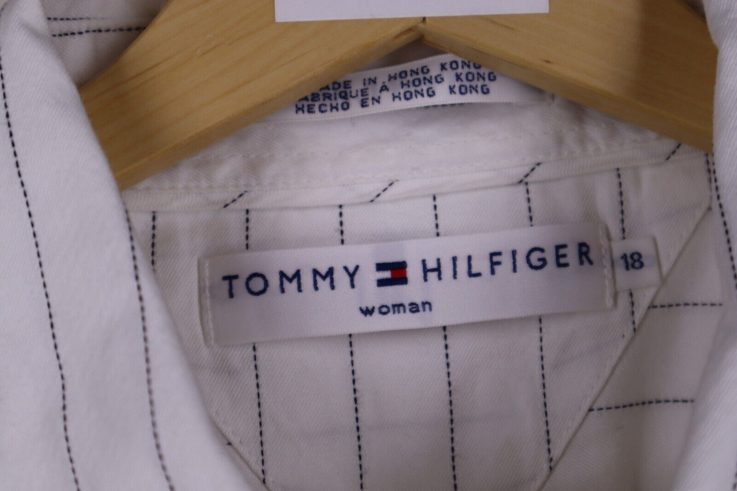 TOMMY HILFIGER CAMICIA DONNA WOMAN SHIRT TG XXL