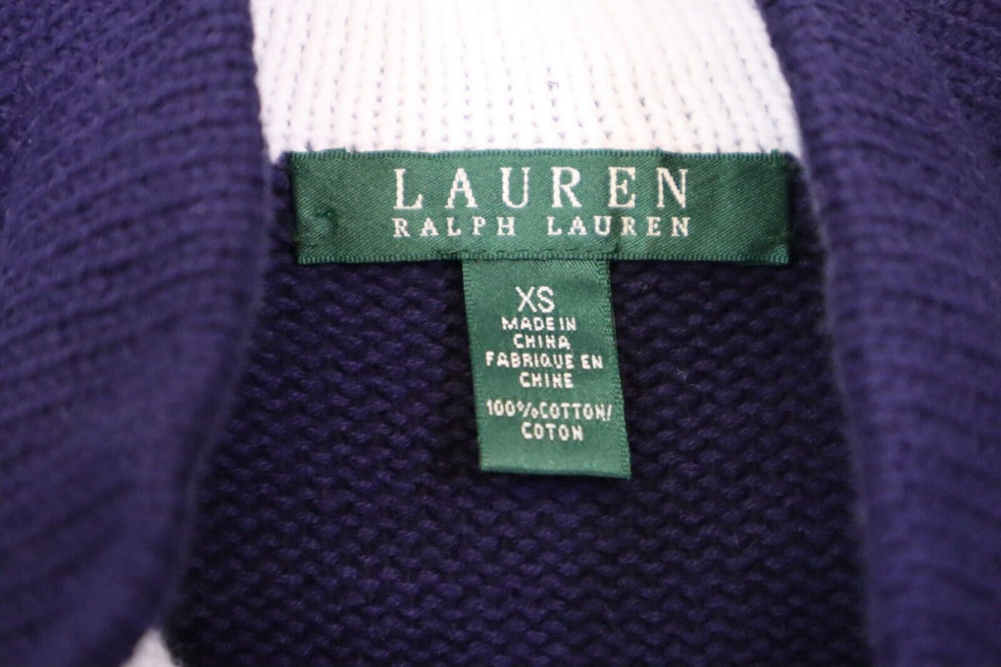 Ralph Lauren - Cardigan Maglione Donna Taglia XS Woman