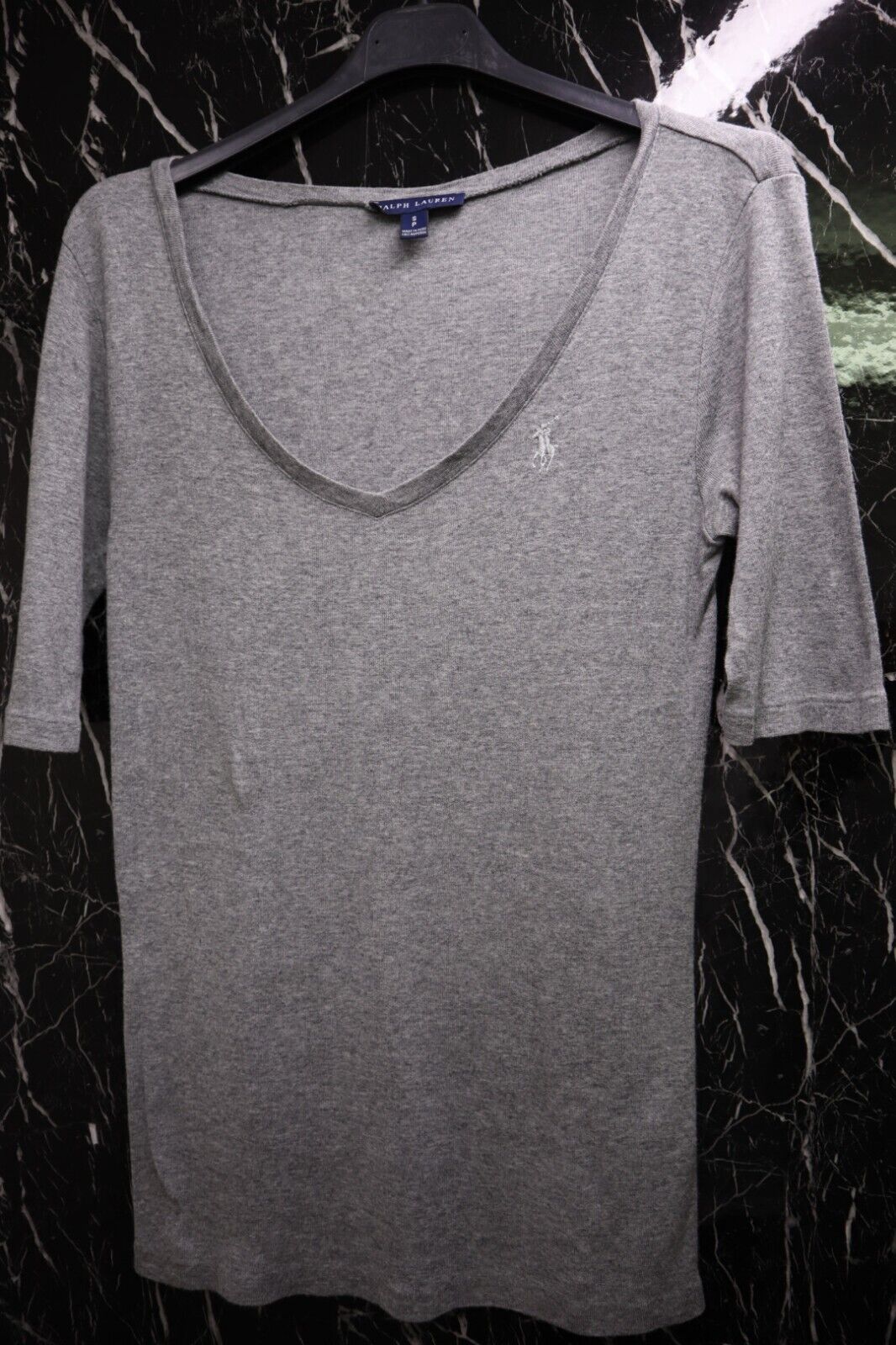 T-Shirt Ralph Lauren Donna Cotone Woman Logo TG. S