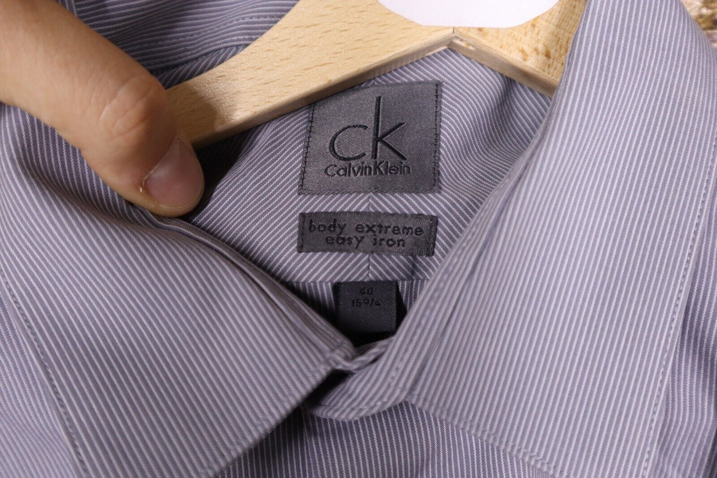 CALVIN KLEIN CAMICIA UOMO MAN SHIRT TG L SIZE L