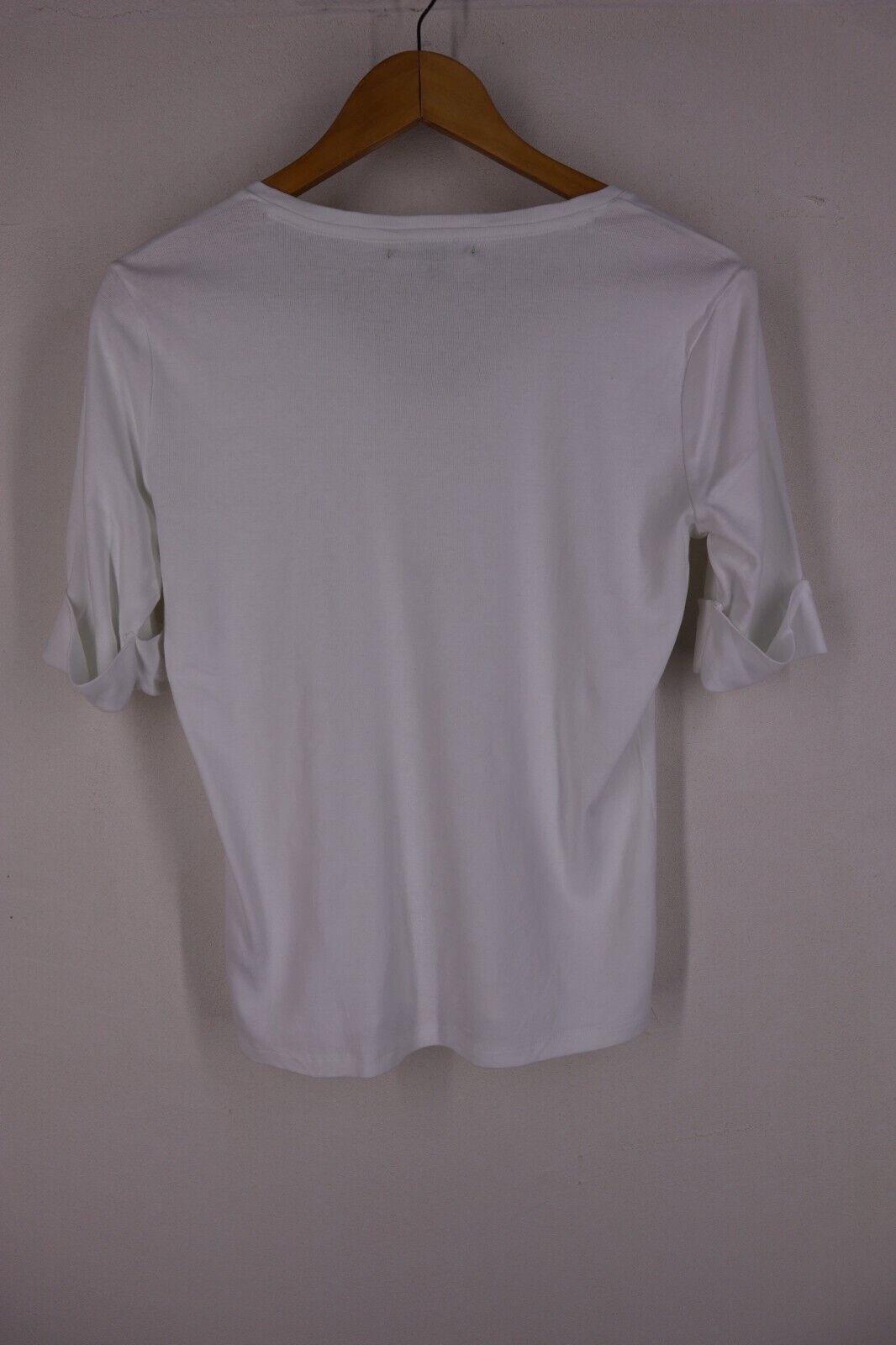 Ralph Lauren - T-Shirt Donna Cotone Woman Logo TG M SIZE M Manica 3/4