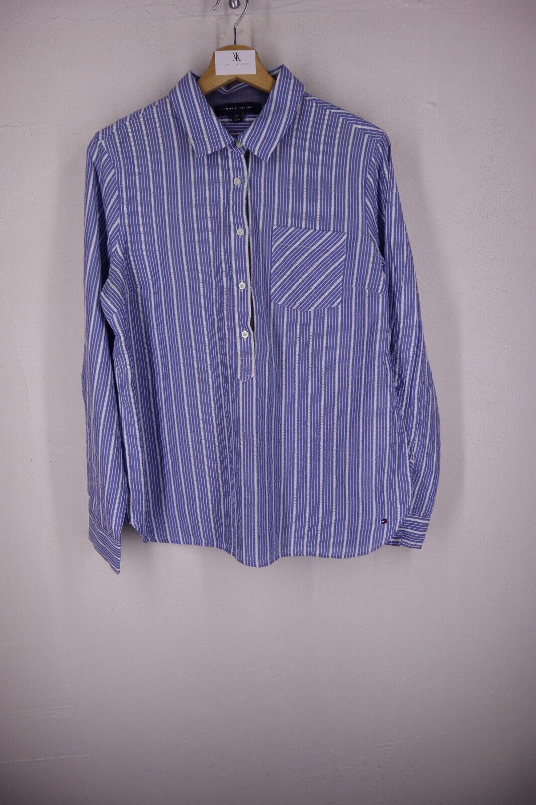 TOMMY HILFIGER CAMICIA DONNA WOMAN SHIRT TG L