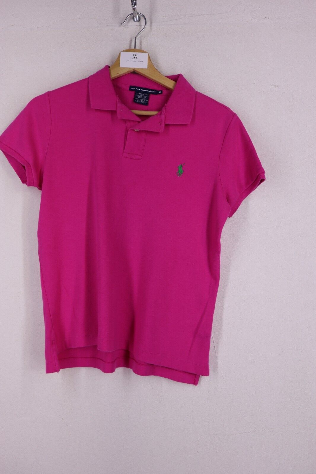 Ralph Lauren - T-Shirt POLO Donna Cotone Woman Logo TG M SIZE M