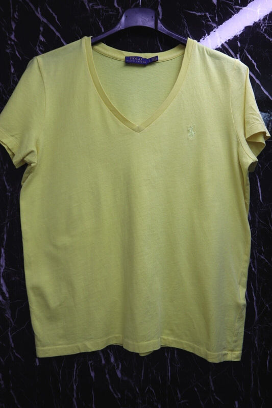 T-Shirt Ralph Lauren Donna Cotone Woman Logo TG.L