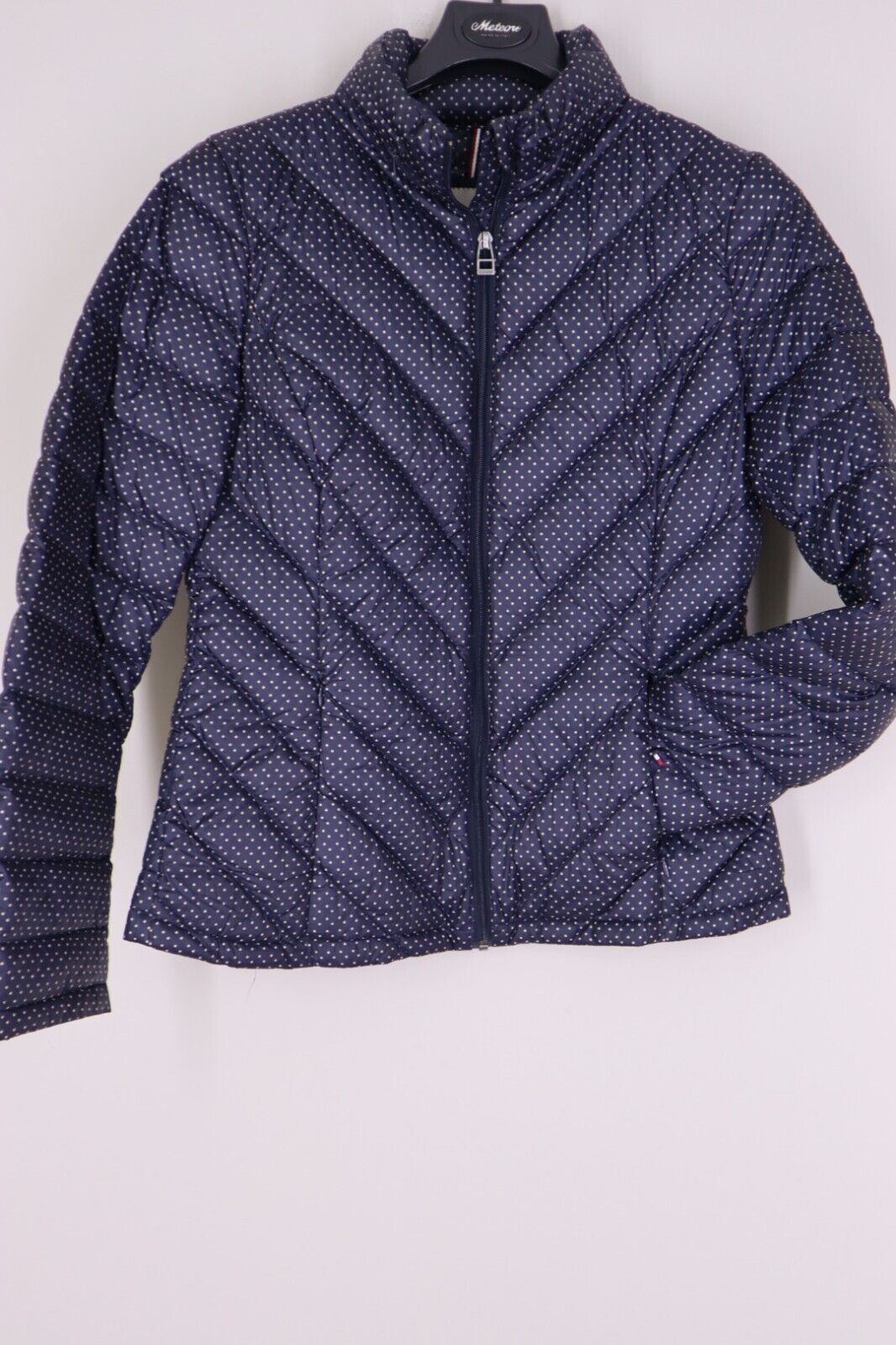 Tommy Hilfiger Giubbotto Donna Taglia S Giubbino Blu Piumino American Inverno